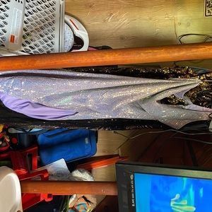 Prom dress size 3X one shoulder light purple